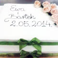 Tort weselny nr 30